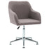 Swen Studio -  Swivel Dining Chairs 6 pcs Taupe Fabric (UK/IE/FI/NO only) (6x331507)